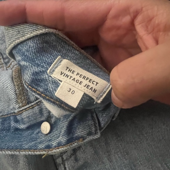 Madewell the perfect vintage Jean size 30 - Picture 6 of 8